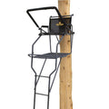 Jumbo Jack Ladder Stand Adjustable Shooting Rail, Large Platform, Mesh Seat