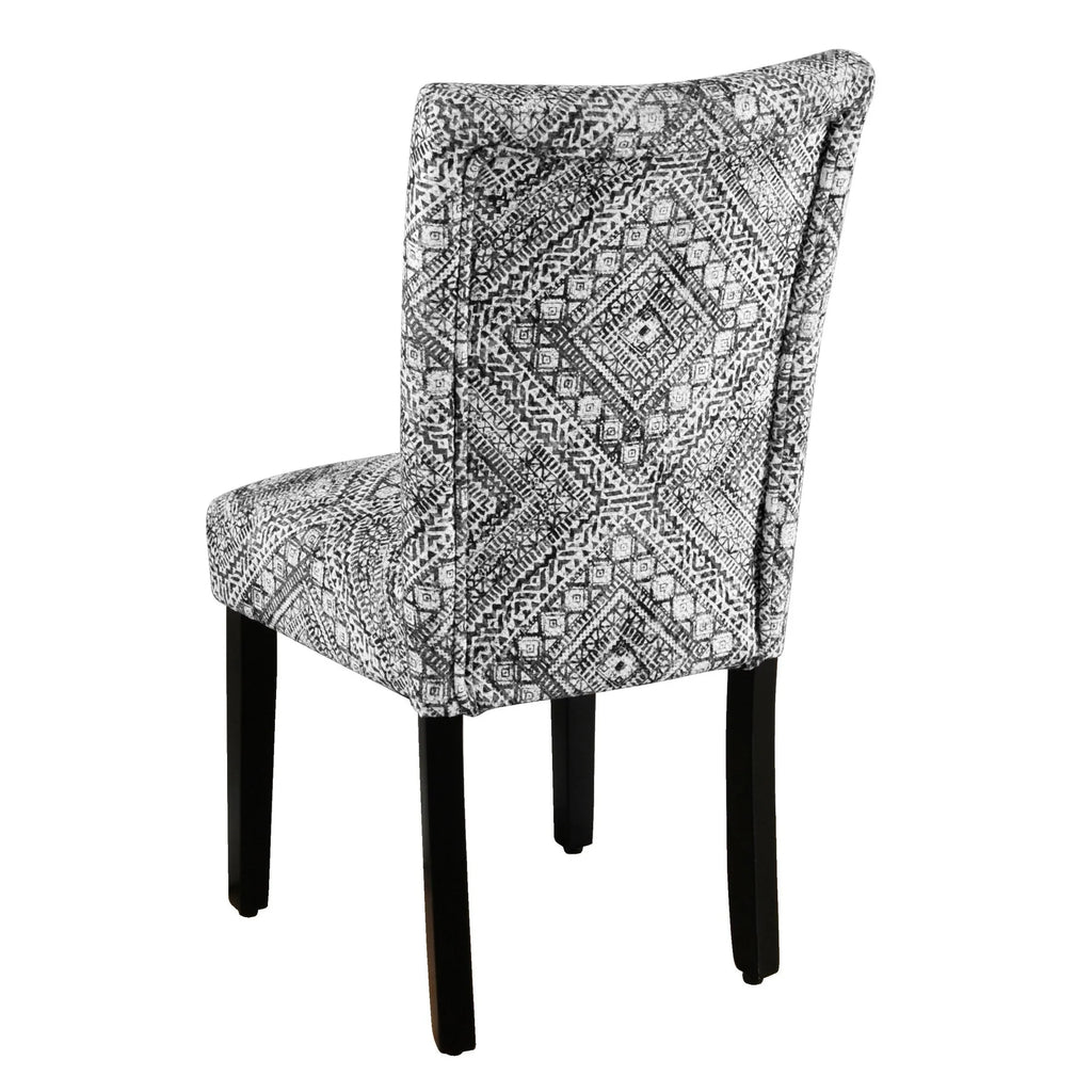 HomePop Classic Parsons Medallion Dining Chair (Set of 2)