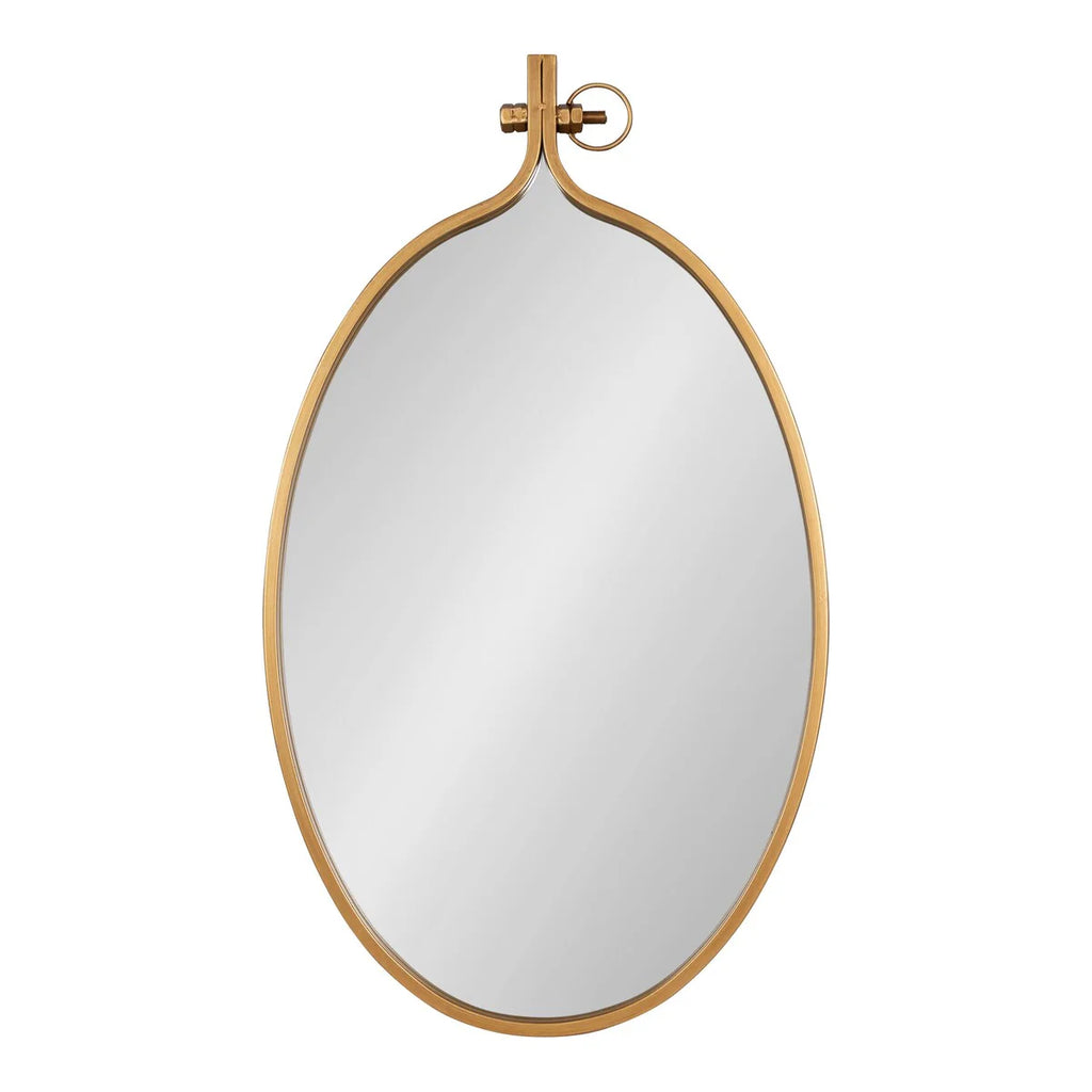 Kate and Laurel Yitro Round Wall Mirror