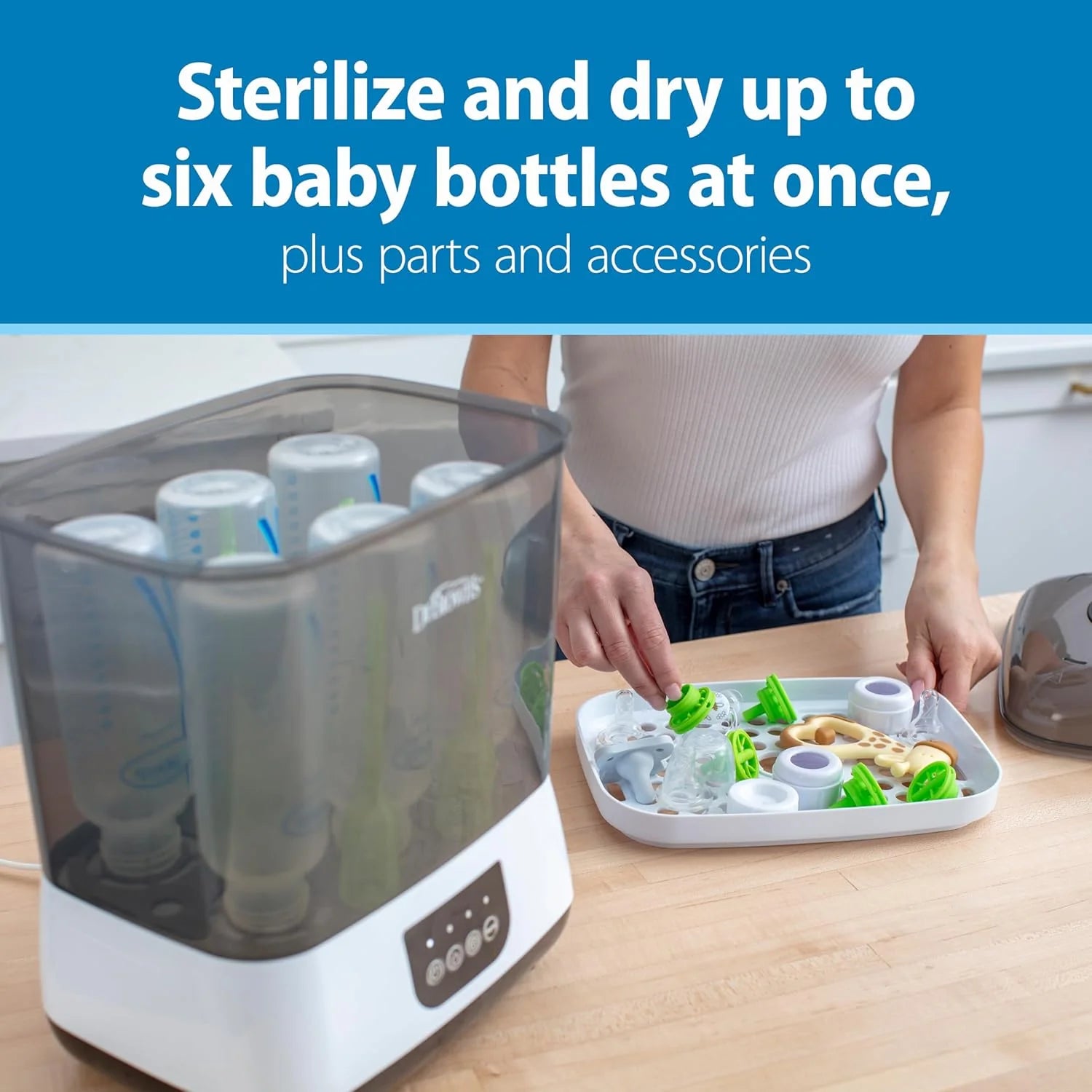 Dr. Brown's All-in-One Sterilizer and Dryer for Baby Bottles
