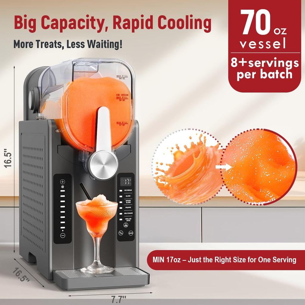 UJR Slushie Machine: All-In-One Maker for Home Use