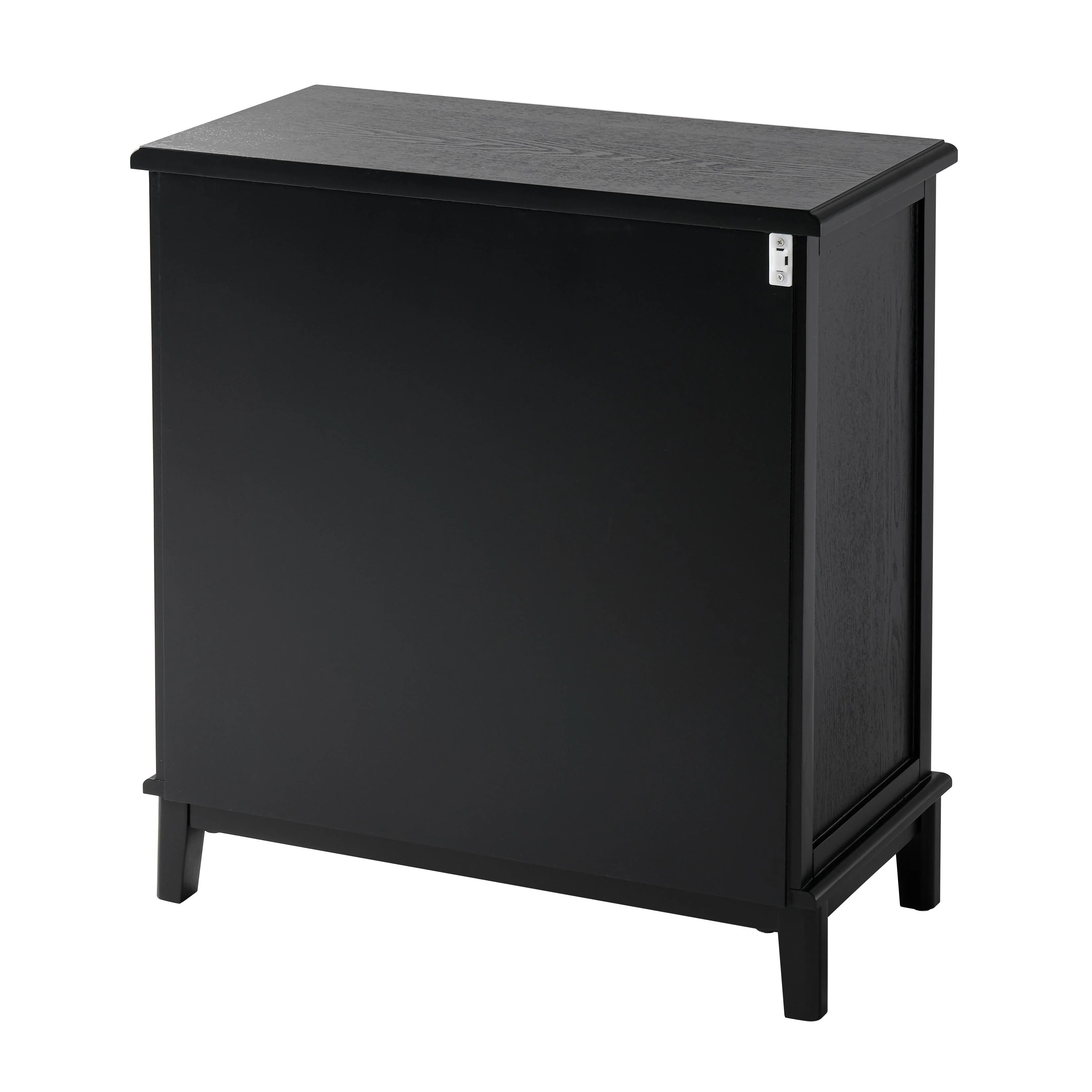 COZAYH Farmhouse Fully-Assembled Nightstand with 2-Drawer, Flower Motif End Table for Small Spaces, French Country