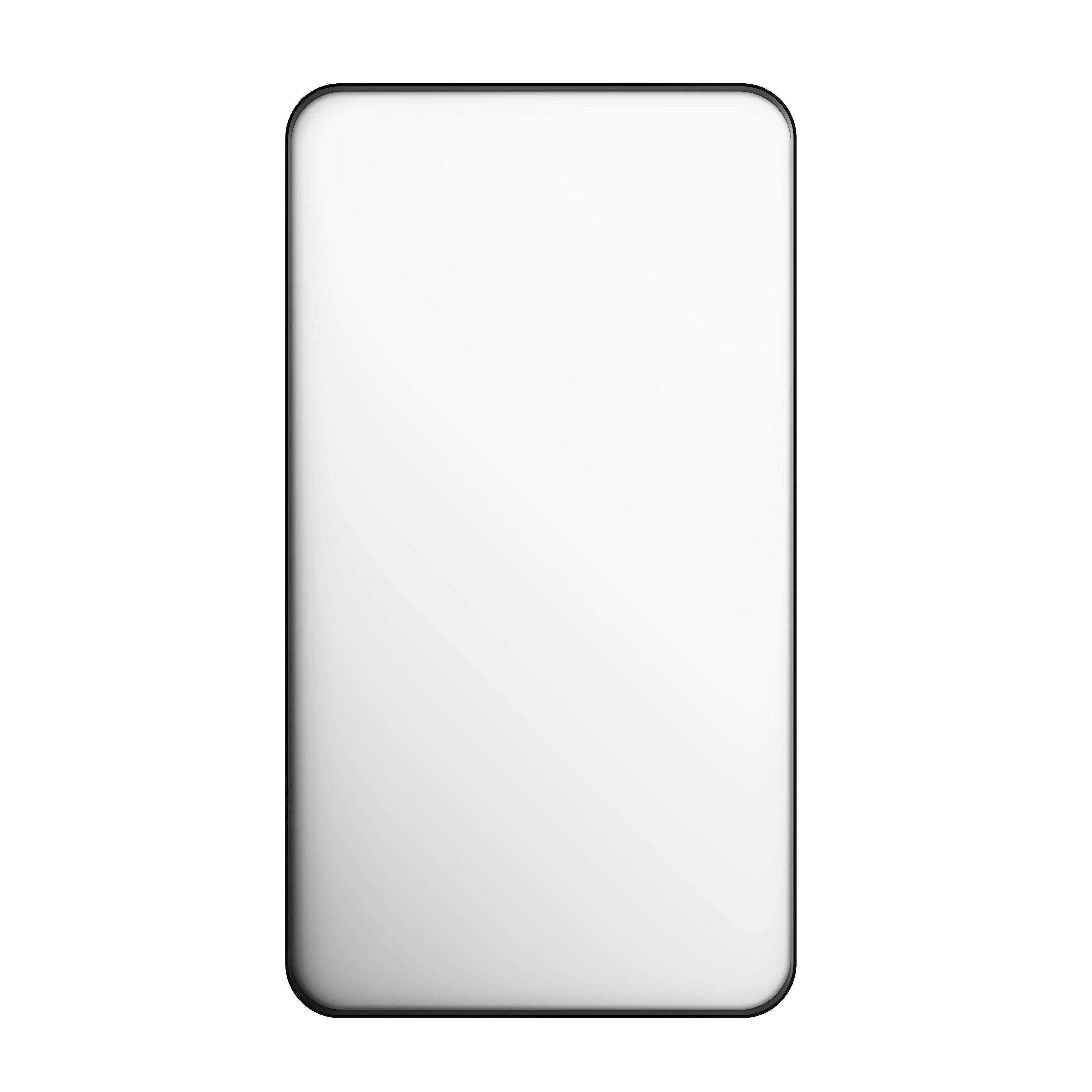 TOOLKISS Aluminum Alloy Round Corner Frame Vanity Mirror