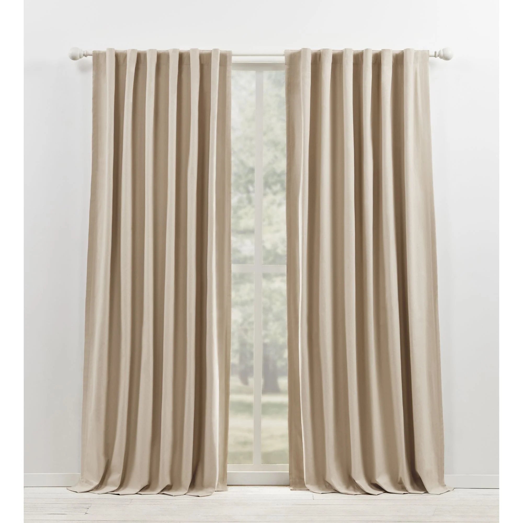 Lauren Ralph Lauren Waller Blackout Back Tab/Rod Pocket Single Curtain Panel