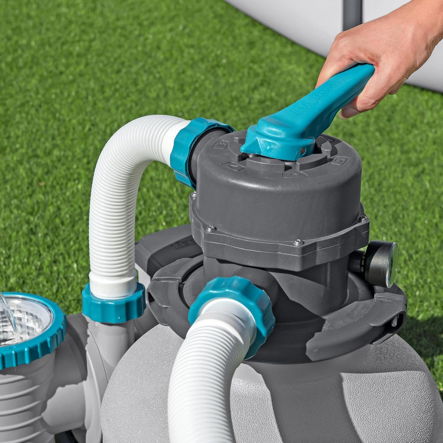 BESTWAY 2,200 Gallon Sand Filter Pump for Above Ground Pools