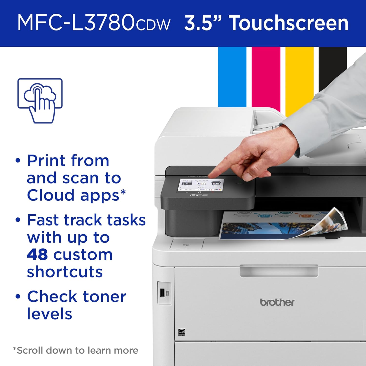 BROTHER MFC-L3780CDW Wireless Color All-In-One Printer