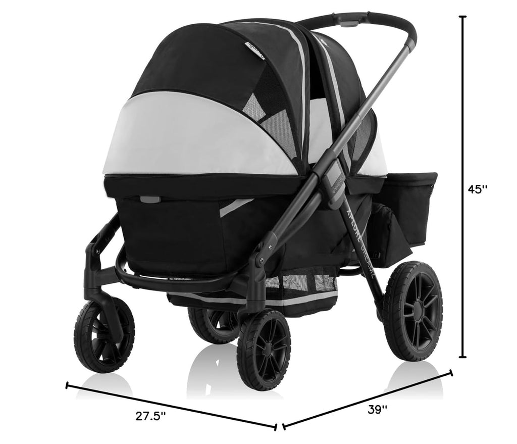 EVENFLO Pivot Xplore All-Terrain Stroller Wagon - Gray